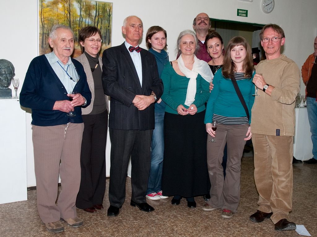 Nech na hlavě, společná výstava, leden 2008