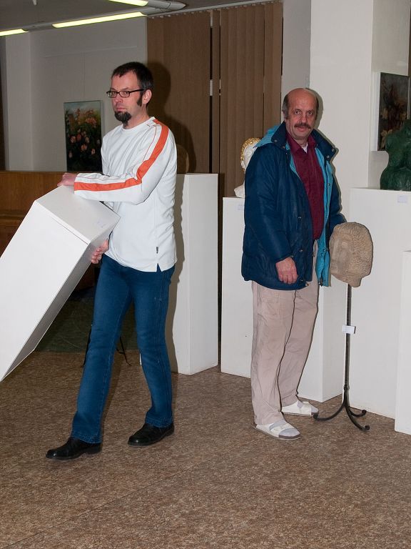 Nech na hlavě, společná výstava, leden 2008