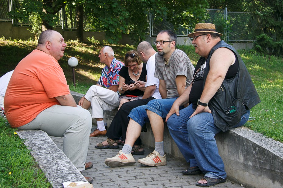 Poštovka Zahrada 2012 - Pozdní sběr