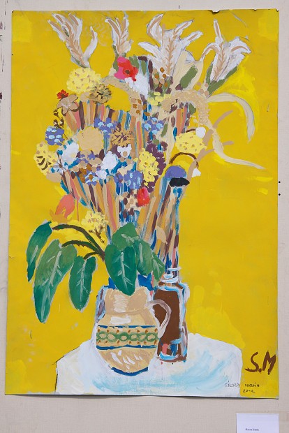 Poštovka Zahrada 2012 - Pozdní sběr