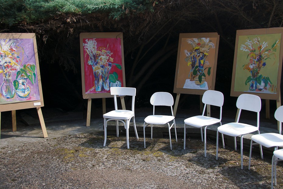 Poštovka Zahrada 2012 - Pozdní sběr