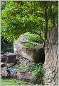NAGOJA, Zahrada nagojského hradu, u kamenné nádržky