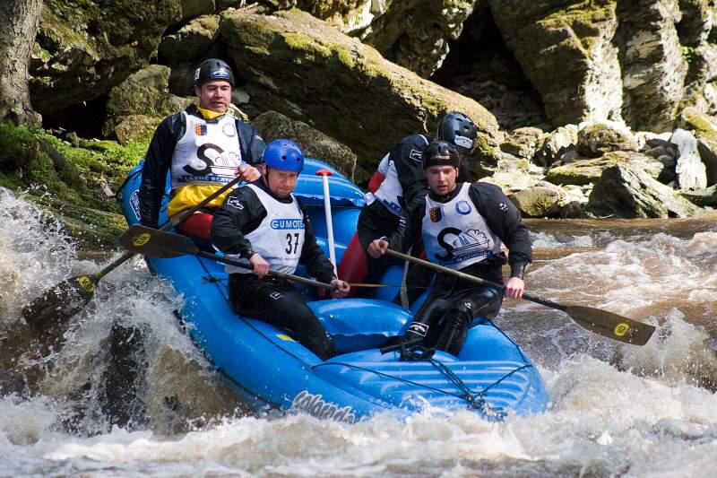 Český pohár v raftingu - Kamenice 2007