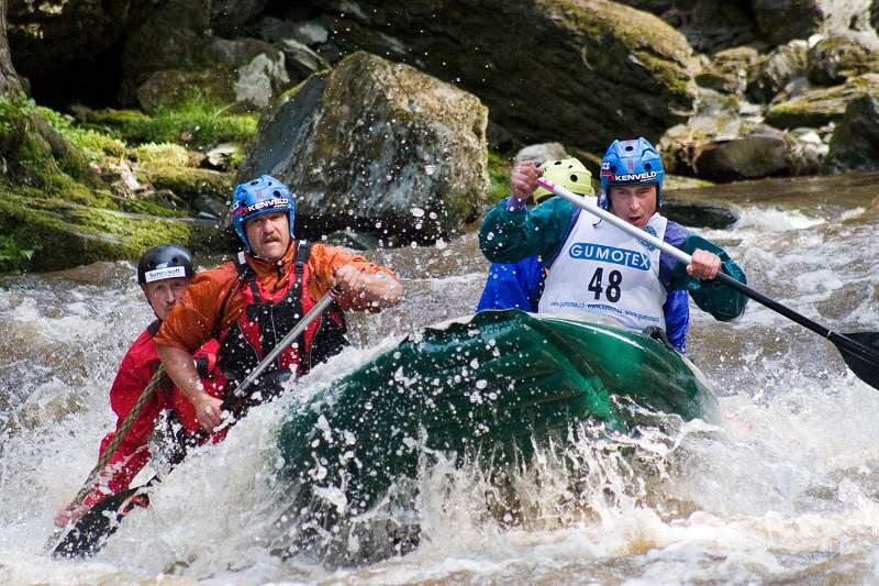 Český pohár v raftingu - Kamenice 2007