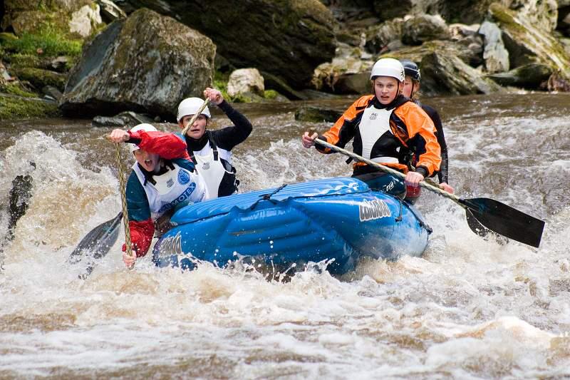 Český pohár v raftingu - Kamenice 2007
