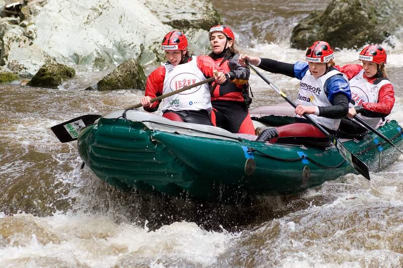 Český pohár v raftingu - Kamenice 2007