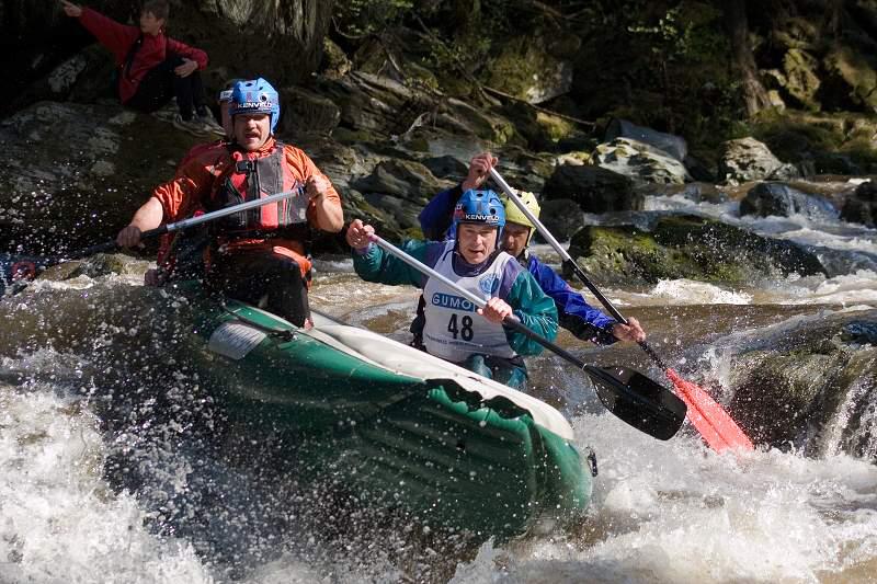 Český pohár v raftingu - Kamenice 2007