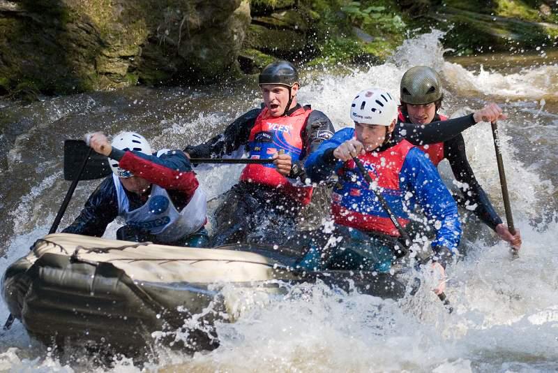 Český pohár v raftingu - Kamenice 2007