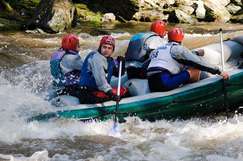 Český pohár v raftingu - Kamenice 2007