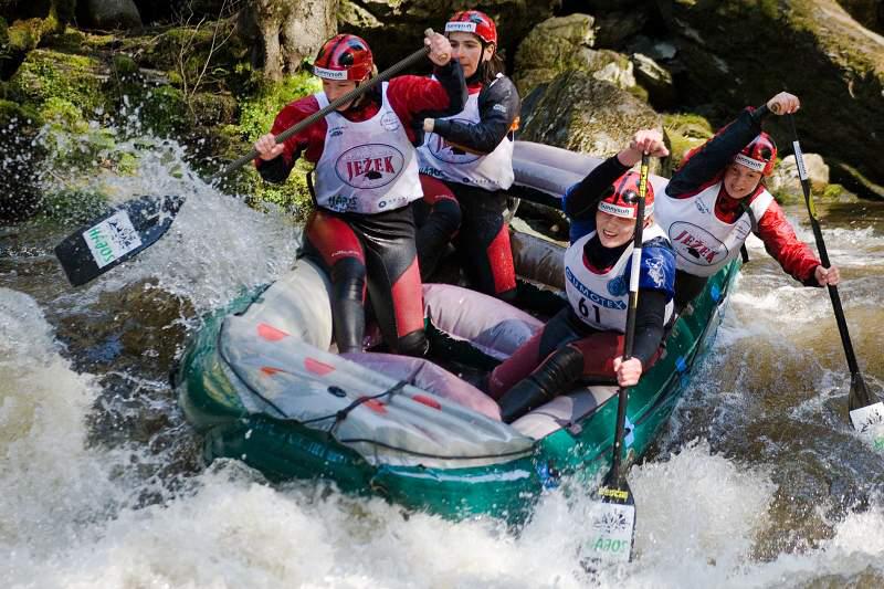 Český pohár v raftingu - Kamenice 2007