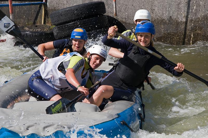 Raftový víkend Trnávka 2008