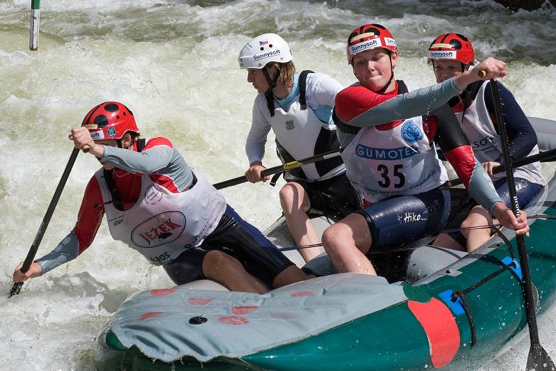 Raftový víkend Trnávka 2008