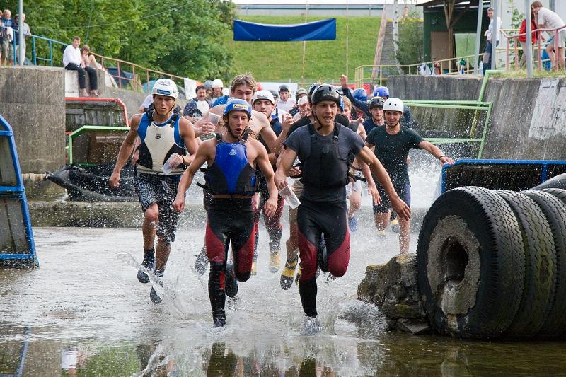 Raftový víkend Trnávka 2008