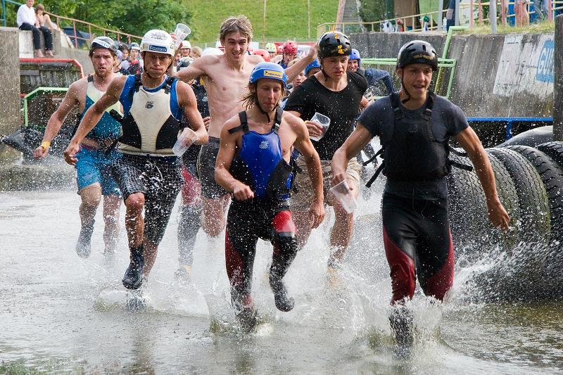 Raftový víkend Trnávka 2008