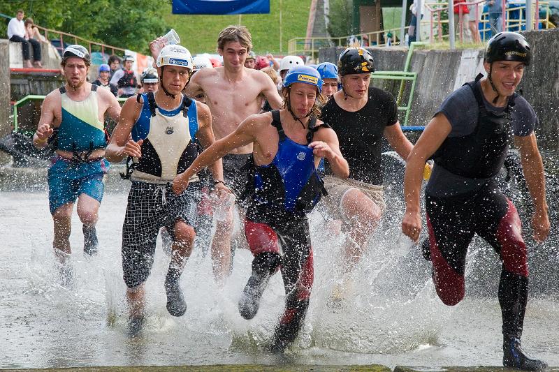 Raftový víkend Trnávka 2008