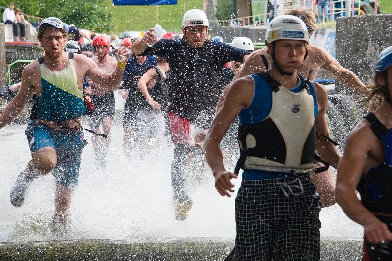 Raftový víkend Trnávka 2008