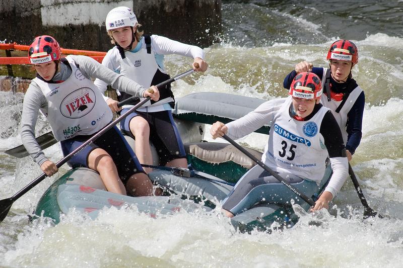 Raftový víkend Trnávka 2008