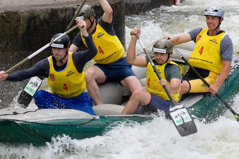 Raftový víkend Trnávka 2008