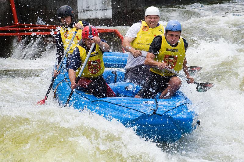 Raftový víkend Trnávka 2008