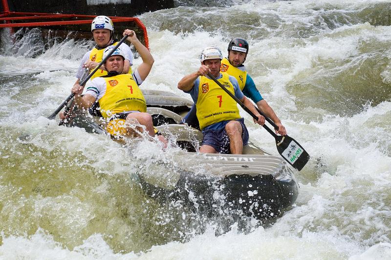 Raftový víkend Trnávka 2008