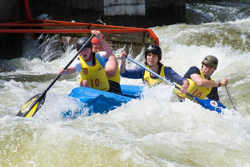 Raftový víkend Trnávka 2008