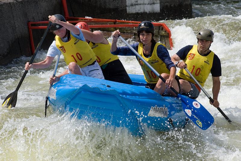 Raftový víkend Trnávka 2008