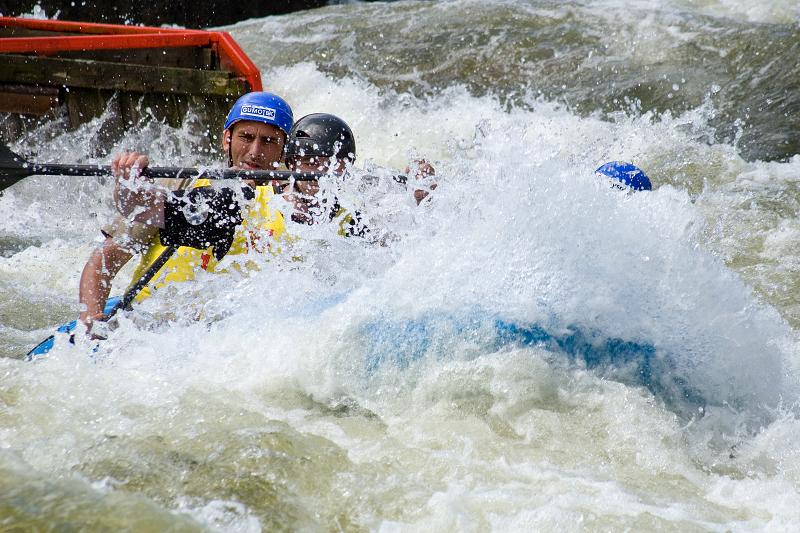 Raftový víkend Trnávka 2008