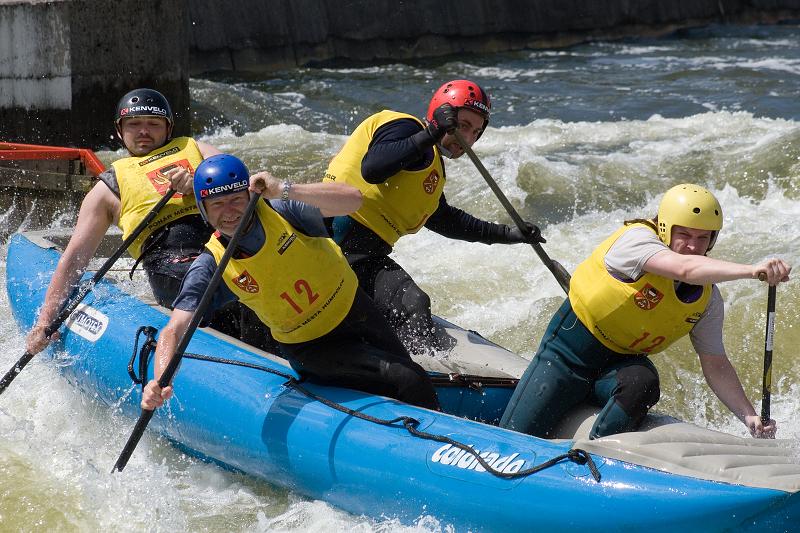 Raftový víkend Trnávka 2008