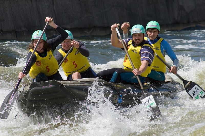 Raftový víkend Trnávka 2008