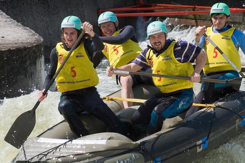 Raftový víkend Trnávka 2008