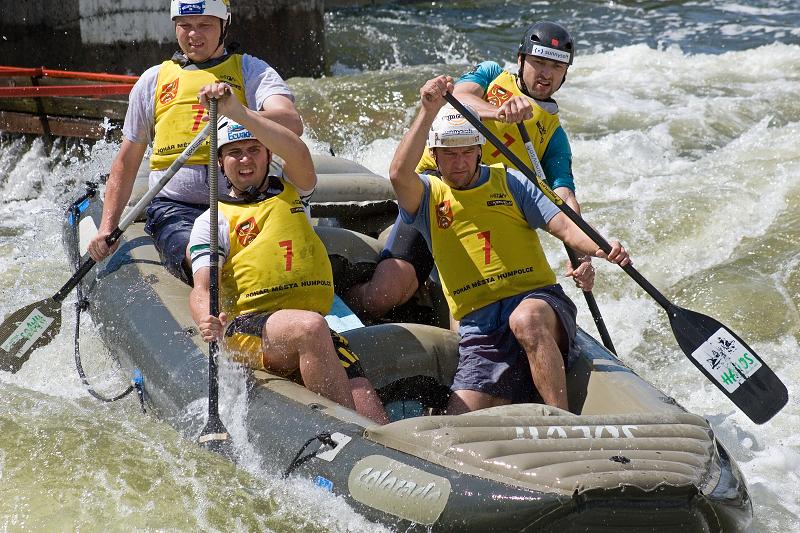 Raftový víkend Trnávka 2008