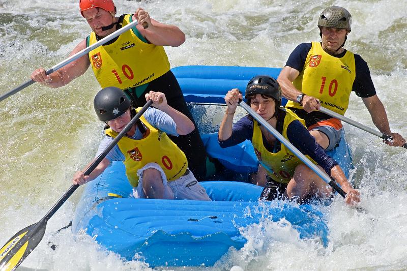 Raftový víkend Trnávka 2008