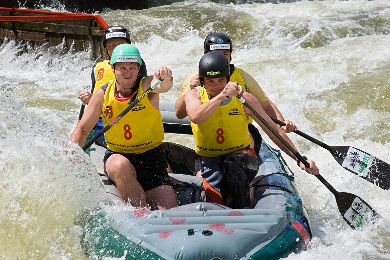 Raftový víkend Trnávka 2008