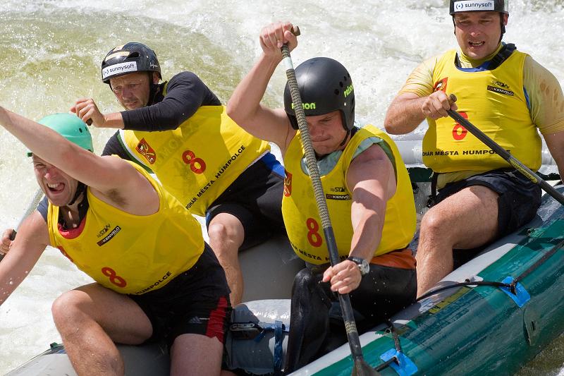 Raftový víkend Trnávka 2008