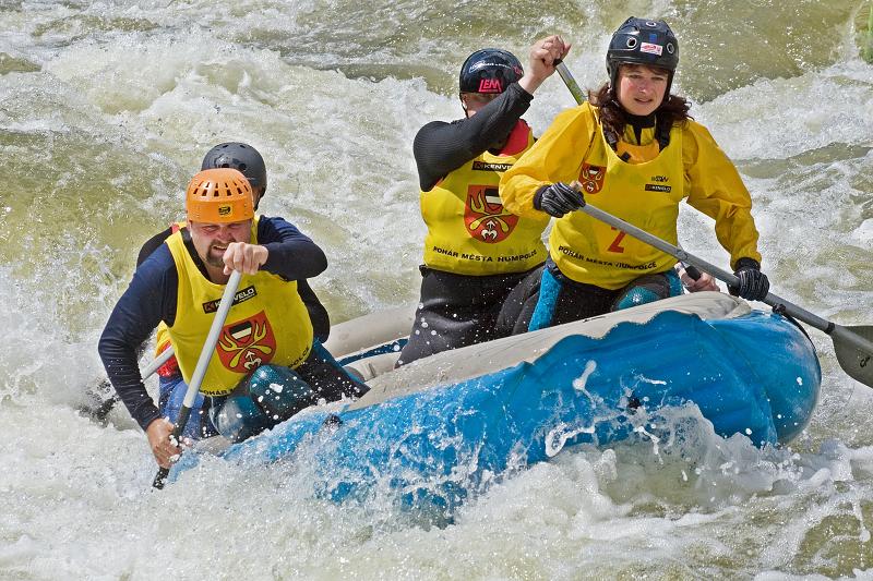 Raftový víkend Trnávka 2008