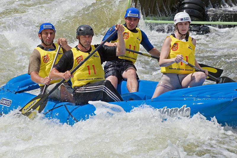 Raftový víkend Trnávka 2008