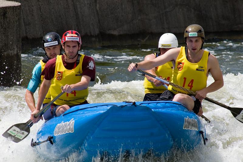 Raftový víkend Trnávka 2008