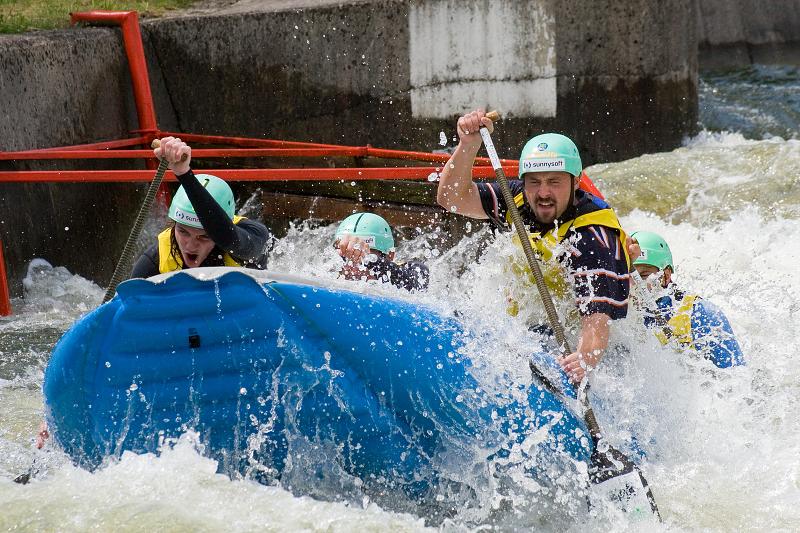 Raftový víkend Trnávka 2008