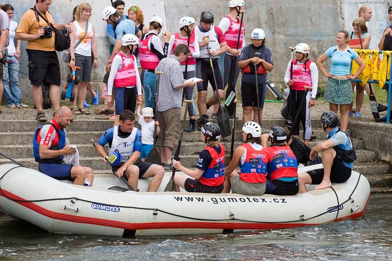 Raftový víkend Trnávka 2008