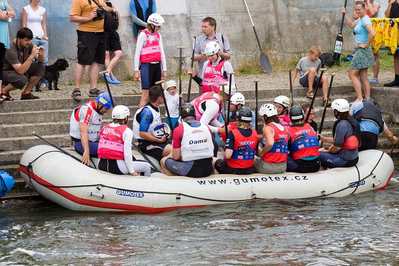 Raftový víkend Trnávka 2008