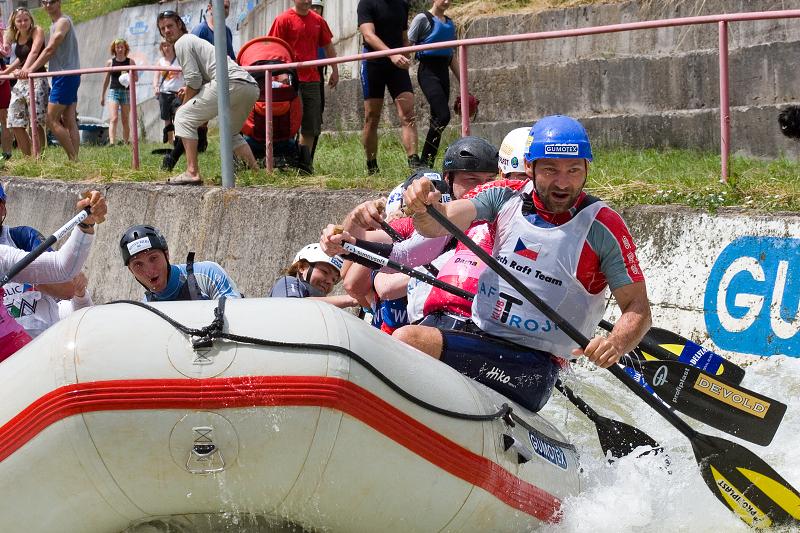 Raftový víkend Trnávka 2008