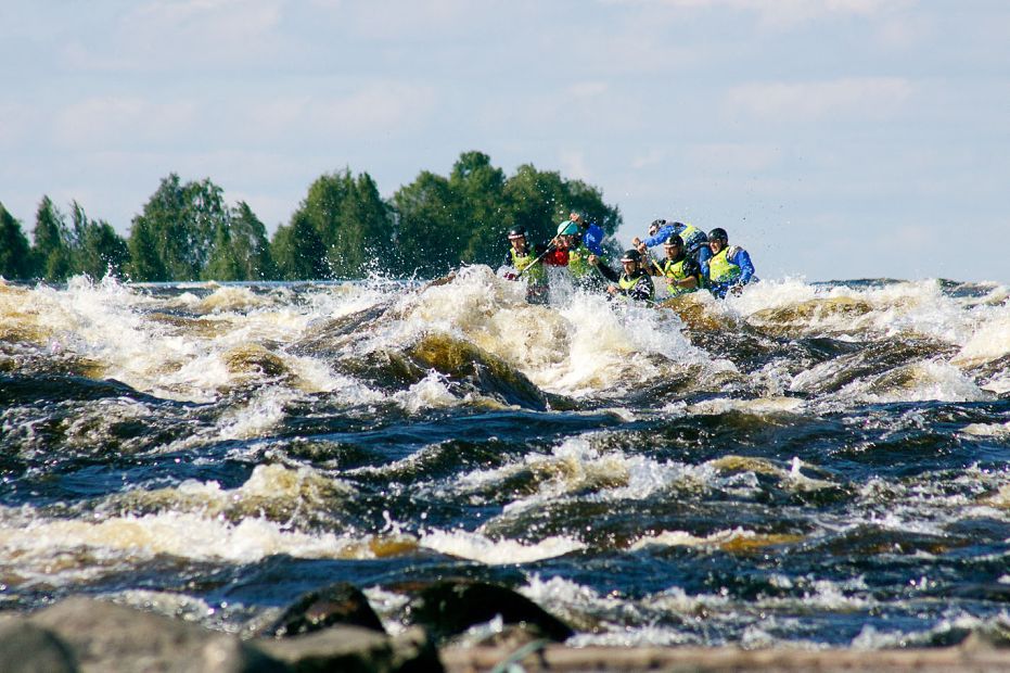 Rafting Laponsko 2011