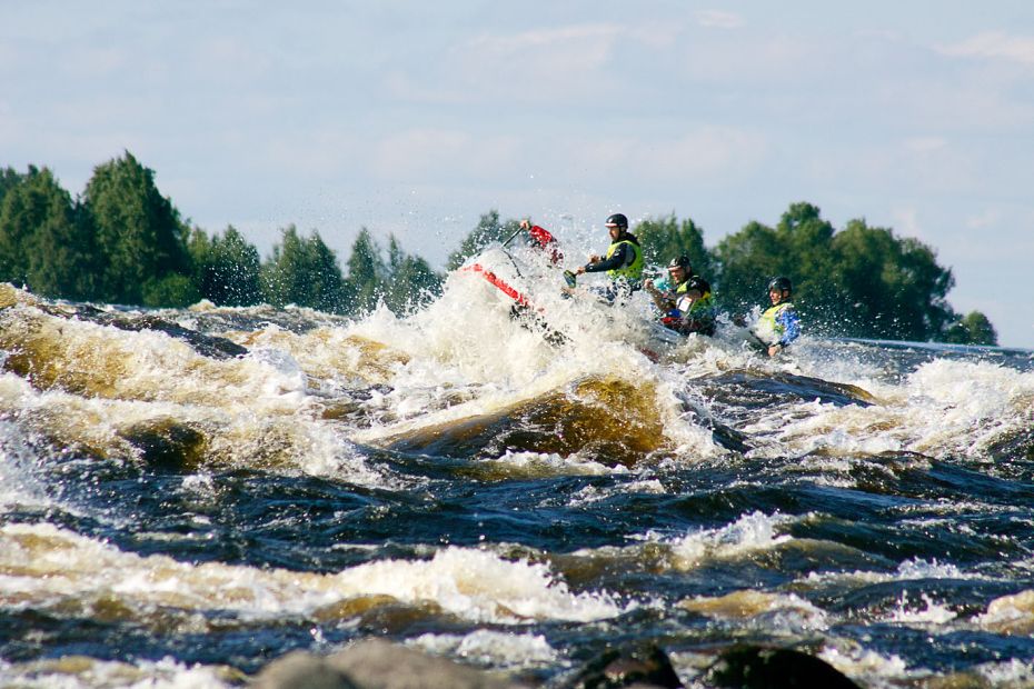 Rafting Laponsko 2011