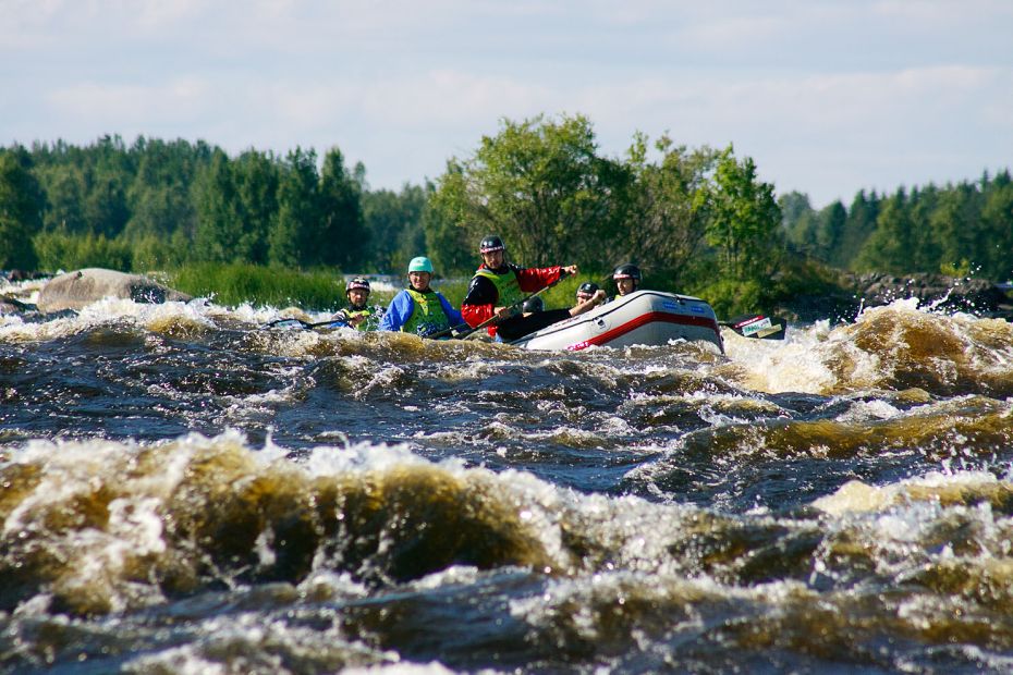 Rafting Laponsko 2011