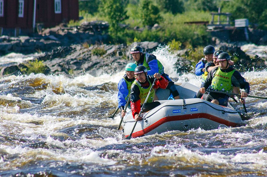 Rafting Laponsko 2011