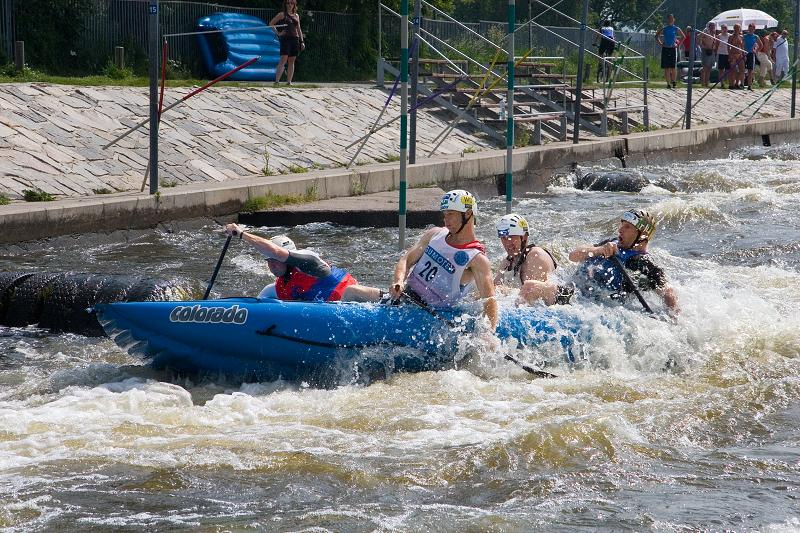 ČP a MČR - rafting R4. VZ R2. Praha Troja 30. 5. a 1. 6. 08