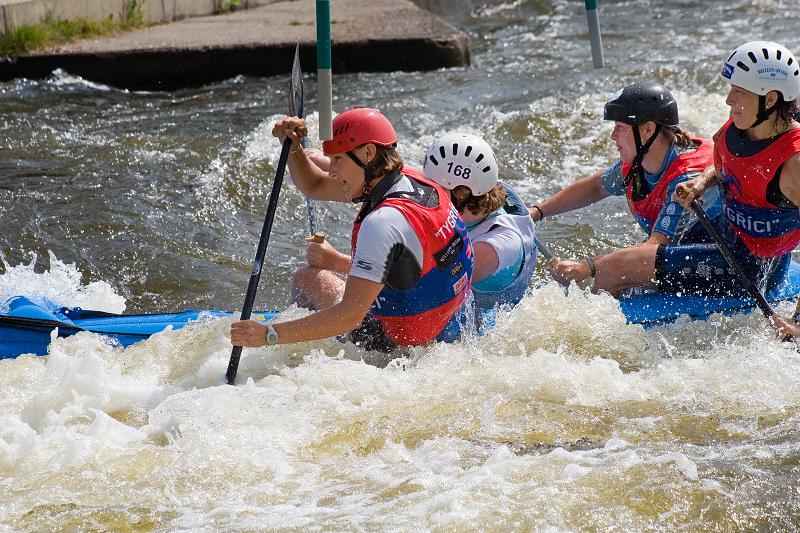 ČP a MČR - rafting R4. VZ R2. Praha Troja 30. 5. a 1. 6. 08