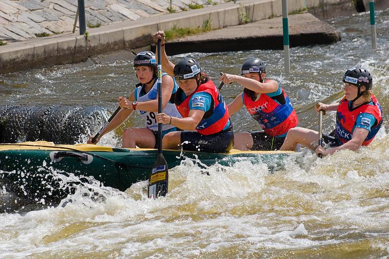 ČP a MČR - rafting R4. VZ R2. Praha Troja 30. 5. a 1. 6. 08