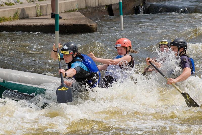 ČP a MČR - rafting R4. VZ R2. Praha Troja 30. 5. a 1. 6. 08