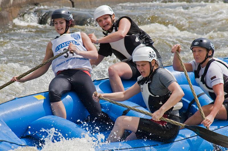 ČP a MČR - rafting R4. VZ R2. Praha Troja 30. 5. a 1. 6. 08
